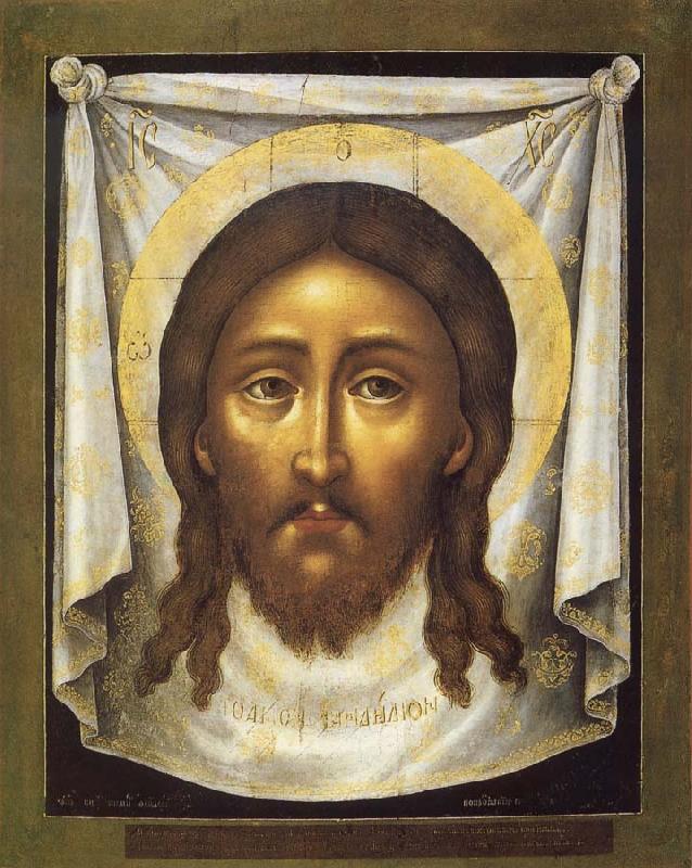 unknow artist Simon Ushakov,Mandylion or Holy Face oil painting image